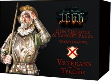 Anno Domini 1666Don Quixote & Sancho Panza (Metal)