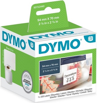 DYMO ETYKIETA TAŚMA LW 54mm X 70mm S0722440 99015