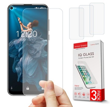 3x SUPER MOCNE SZKŁO NIETŁUKĄCE SZYBKA FOLIA NA EKRAN DO OUKITEL C17 PRO