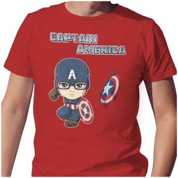 KOSZULKA T-SHIRT CAPTAIN AMERICA MARVEL 3XL JAKOŚĆ