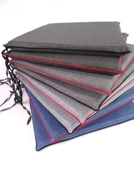 Водонепроницаемая подушка для шезлонга из льняной ткани