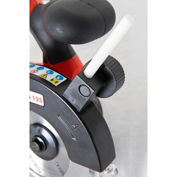 Ручная циркулярная пила с двойным диском HOLZMANN 1200 Вт 5500 об/мин 125 мм