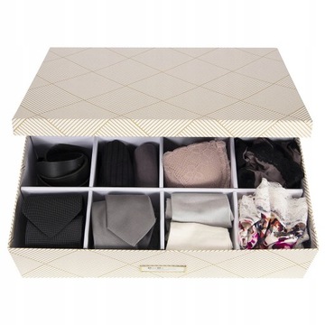 БОЛЬШОЙ ЭКО-ОРГАНИЗАТОР ПРЕМИУМ ДЛЯ БЕЛЬЯ ЗАВЯЗКИ НОСКИ 12 ОТДЕЛЕНИЙ SE