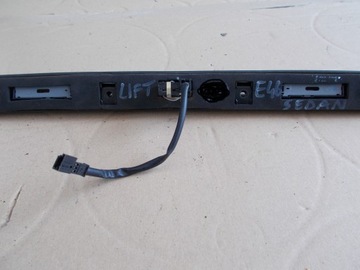 LIŠTA PODSVÍCENÍ TABULKY KRYT BMW E46 SEDAN