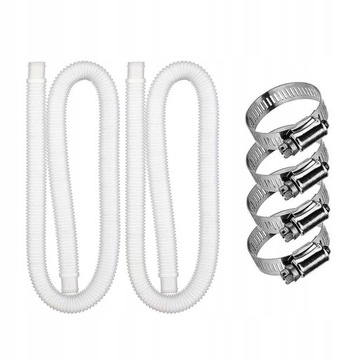 2 ШЛАНГА ДЛЯ БАССЕЙНА И НАСОСА ДЛЯ БАССЕЙНА STRONG 1,5 м 32 мм