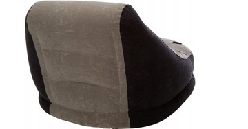 Sofa Nadmuchiwana Fotel Dmuchany Materac Jednoosobowy Intex + Podnóżek