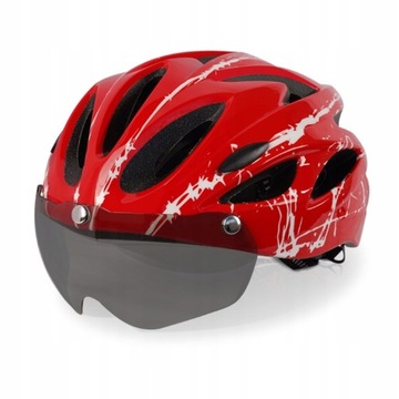 Kask rowerowy Kask rowerowy z goglami