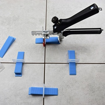 СИСТЕМА ВЫРАВНИВАНИЯ ПЛИТКИ ЗАЖИМЫ 2 ММ 500 ШТ + КЛИНЬЯ 100 ШТ БОЛЬШОЙ НАБОР