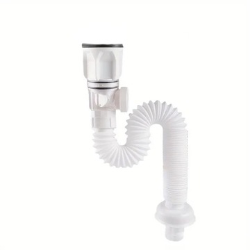 Гибкий сифон для умывальника TrendhousePL с бачком