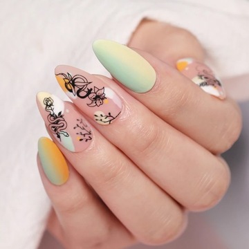 Пластина для штампов для ногтей NICOLE S02