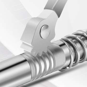 KOŃCÓWKA SMAROWNICY SAMOBLOKUJĄCA 10000 PSI DO KALAMITEK POLSKA WĘŻYK 30 CM