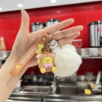 Брелок-брелок-кулон Куроми, Циннаморолл с аксессуаром