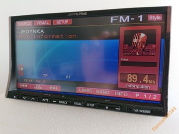 ALPINE IVA-W520R DVD 7 CALI USB wysoki model