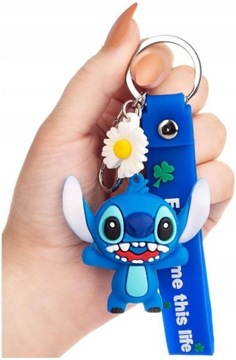 Brelok Miś Stitch 3D torby portfela nerki do kluczy torebki wesoły misio