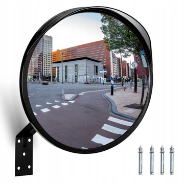 СКЛАДСКОЕ ЗЕРКАЛО КРУГЛОЕ 30 СМ ДЛЯ МАГАЗИНА-ГАРАЖА + РУЧКА