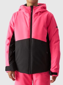 ДЕТСКАЯ ЗИМНЯЯ КУРТКА С КАПЮШОНОМ ДЛЯ ДЕВОЧЕК 4F AW23F292
