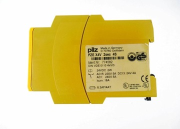 PILZ PZE X4V 2сек 4S 774582