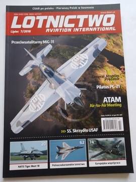 Lotnictwo Aviation International magazyn lipiec 7 2018 MiG-31