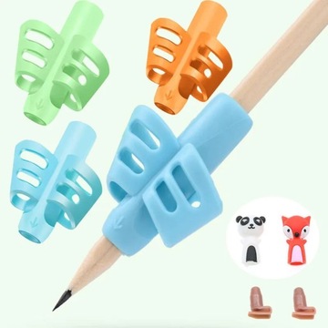3 Pieces 2 Gifts Children's Pen Holder Non-toxic Pencil Holder Pen