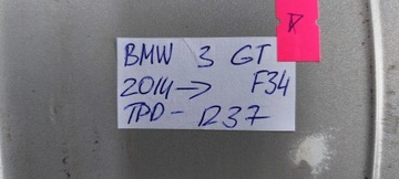 BMW 3 GT F34 2015 HLINÍK