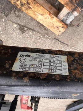 PEUGEOT PARTNER III ZAŘÍZENÍ(HÁK) TÁŽNÝ 2015