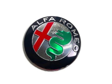 Logo emblemat znaczek przód 74mm Alfa Romeo 159 Mito 147 GT 2016