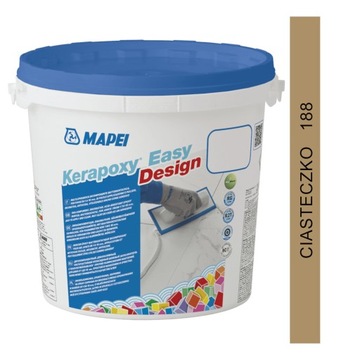 MAPEI KERAPOXY EASY DESIGN 188 3KG FUGA EPOKSYDOWA