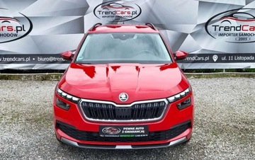 Skoda Kamiq Crossover 1.6 TDI 115KM 2020 Skoda Kamiq 1.6 TDI Navi Virtual Kamera bezwypadkowa serwisowana oplacona, zdjęcie 9