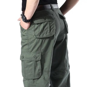 Men's Overalls Cargo Pants Casual Cotton Multi Poc