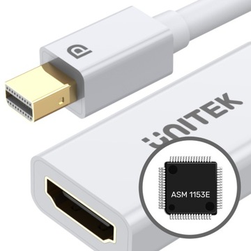 Адаптер UNITEK Mini DisplayPort-HDMI 4K