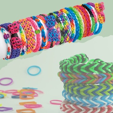 НАБОР РЕЗИНОК ДЛЯ ИЗГОТОВЛЕНИЯ БОЛЬШИХ БРАСЛЕТОВ