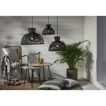 Szwedzki klosz Rattanowy lampy RUNDE IP44 47 cm