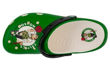 Męskie klapki Crocs Classic NBA Boston Celtics Clog 209442-100 r.45/46