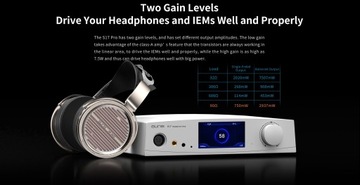 СБАЛАНСИРОВАННЫЙ УСИЛИТЕЛЬ ДЛЯ НАУШНИКОВ КЛАССА А AUNE S17 PRO SILVER