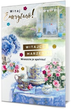 Kartki z okazji odejścia na Emeryturę super HM1494