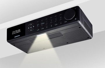 ПОДВЕСНОЙ КУХОННЫЙ РАДИО ПРЕМИУМ DAB+/PLL FM Bluetooth СВЕТОДИОДНАЯ ЛАМПА-СИГНАЛИЗАЦИЯ