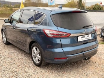 Ford S-Max II Van Facelifting 2.0 EcoBlue 150KM 2020 Ford S-Max Bogate wyposazenie 7 osobowy Automat Grzana kierownica, zdjęcie 3