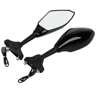 ЗЕРКАЛА С ПОВОРОТНИКАМИ ДЛЯ МОТОЦИКЛА SUZUKI HONDA