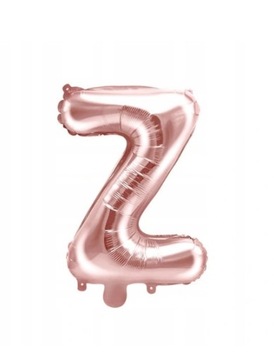 Balon Foliowy LITERA Z Różowe Złoto - 16