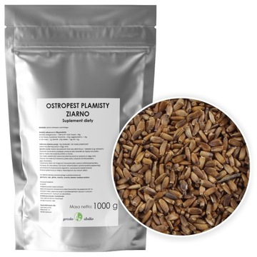 OSTROPEST PLAMISTY ZIARNO ziarna ostropestu 1kg