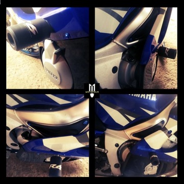 CRASH PADY MotopoliS - YAMAHA R6 YZF-R6 1998-2002 - CRASHPADS