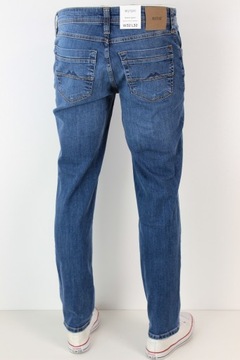 MUSTANG WASHINGTON SLIM STRAIGHT SPODNIE JEANS _ W32 L32