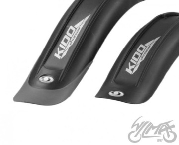 ВЕЛОСИПЕДНЫЙ БРЫЗГОВИК ПЛАСТИКОВЫЙ 16 KIDO PRO ЧЕРНЫЙ/TYTO