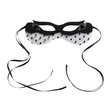 Полумаска на Хэллоуин Креативная марлевая маска