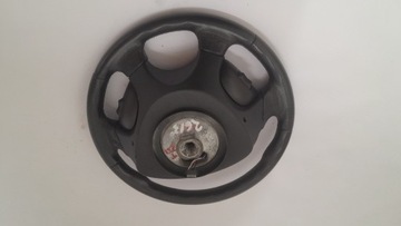 JAGUAR X-TYPE VOLANT KŮŽE ULOŽENÍ AIRBAG MULTIFUNKČNÍ