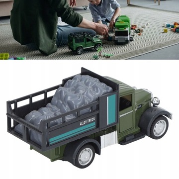 Литая модель транспортного грузовика 1:32