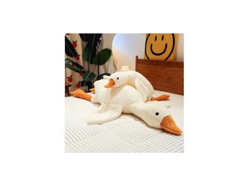 ГУСЬ БОЛЬШАЯ ПЛЮШЕВАЯ УТКА-ТАСМОН ГУСЬ TIKTOK 70СМ