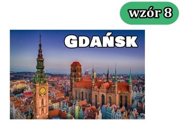 Магнит на холодильник ГДАНЬСК Сувенир Польша Праздники