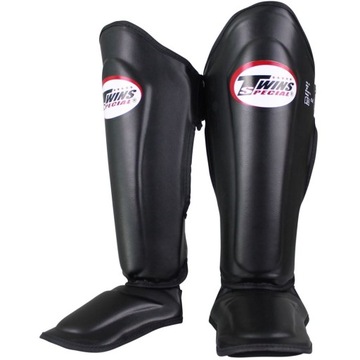 Ochranicze piszczela i stopy TWINS SPECIAL SGL-7 (black) [Rozmiar S]