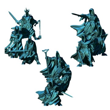 Wraith Lords - Footed - 9 Póz